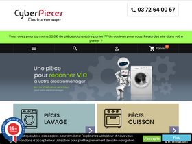 'cyberpieces.com' screenshot