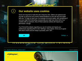 'cyberpunk.net' screenshot