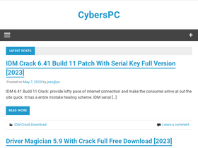 'cyberspc.com' screenshot