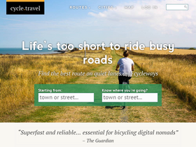'cycle.travel' screenshot