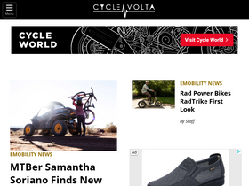 'cyclevolta.com' screenshot
