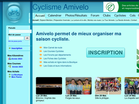 'cyclisme-amateur.com' screenshot