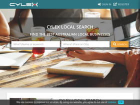 'cylex-australia.com' screenshot