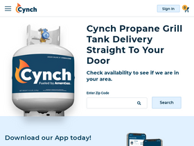 'cynch.com' screenshot