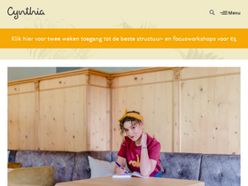 'cynthia.nl' screenshot