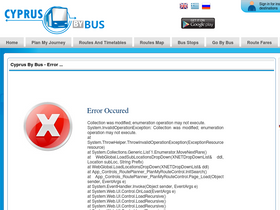 'cyprusbybus.com' screenshot