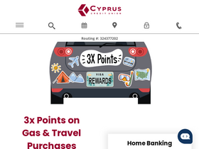 'cypruscu.com' screenshot