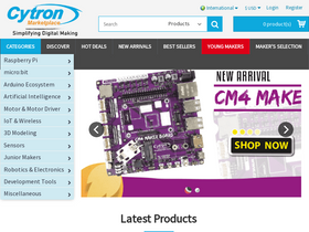 'cytron.io' screenshot
