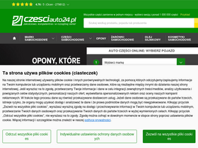 'czesciauto24.pl' screenshot