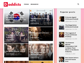 'd-addicts.com' screenshot