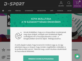 'd-sport.hu' screenshot