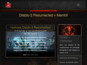 'd2mantix.com' screenshot