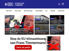 'dagelijksestandaard.nl' screenshot
