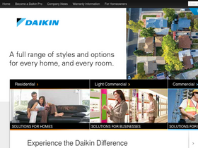 'daikinac.com' screenshot