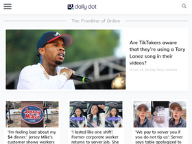 'dailydot.com' screenshot