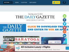 'dailygazette.com' screenshot