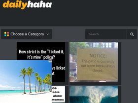 'dailyhaha.com' screenshot