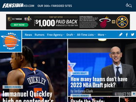 'dailyknicks.com' screenshot