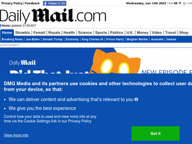 'dailymail.co.uk' screenshot