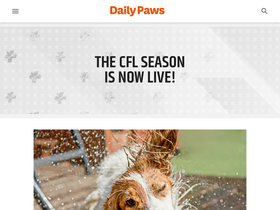 'dailypaws.com' screenshot