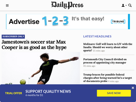 'dailypress.com' screenshot