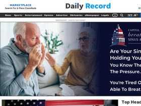 'dailyrecord.com' screenshot
