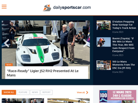 'dailysportscar.com' screenshot