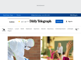 'dailytelegraph.com.au' screenshot