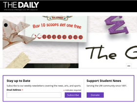 'dailyuw.com' screenshot
