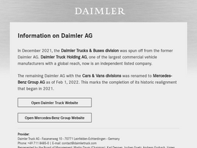 'daimler.com' screenshot
