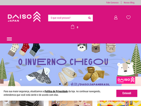 'daiso.com.br' screenshot