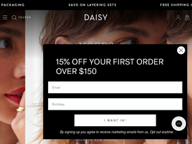 'daisyjewellery.com' screenshot