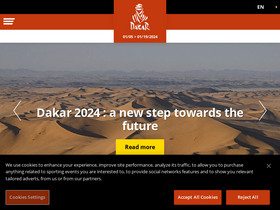 'dakar.com' screenshot