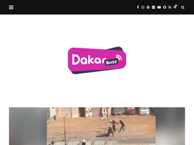 'dakarbuzz.net' screenshot