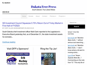 'dakotafreepress.com' screenshot