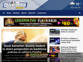 'dakotanewsnow.com' screenshot