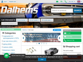 'dalhems.com' screenshot