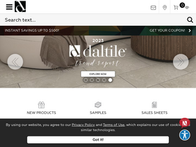 'daltile.com' screenshot