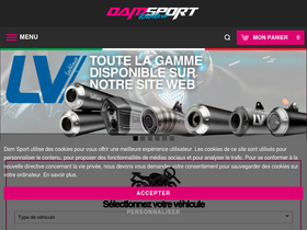 'dam-sport.net' screenshot
