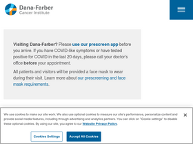 'dana-farber.org' screenshot