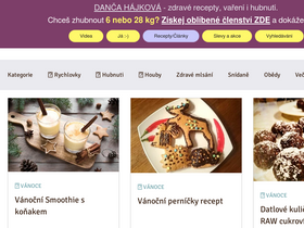 'dancahajkova.com' screenshot