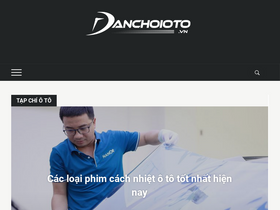 'danchoioto.vn' screenshot