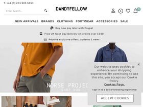 'dandyfellow.com' screenshot