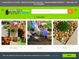 'dandys.com' screenshot