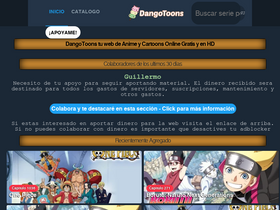 'dangotoons.com' screenshot