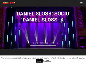 'danielsloss.com' screenshot