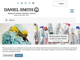 'danielsmith.com' screenshot