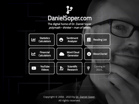 'danielsoper.com' screenshot