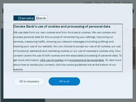 'danskebank.com' screenshot
