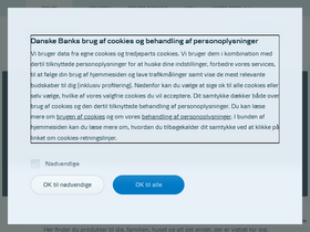 'danskebank.dk' screenshot